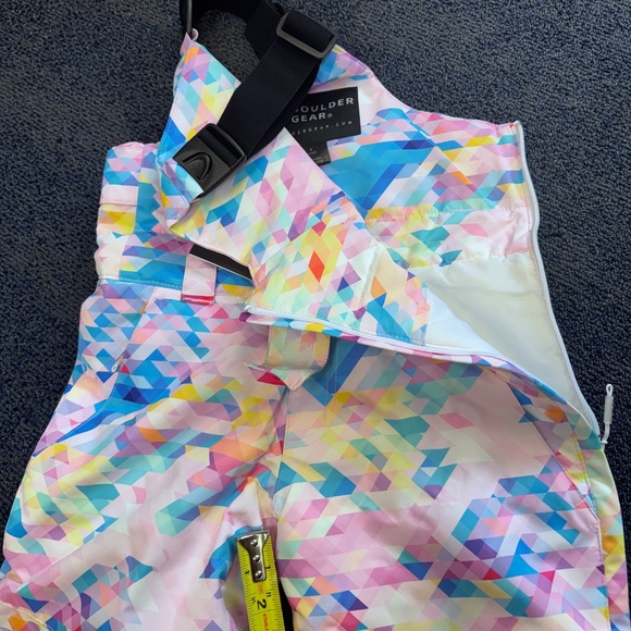 Boulder Gear Girls Insulated Snow Set - Jacket and Bib Pants Size YS/8 NWT - Picture 12 of 16